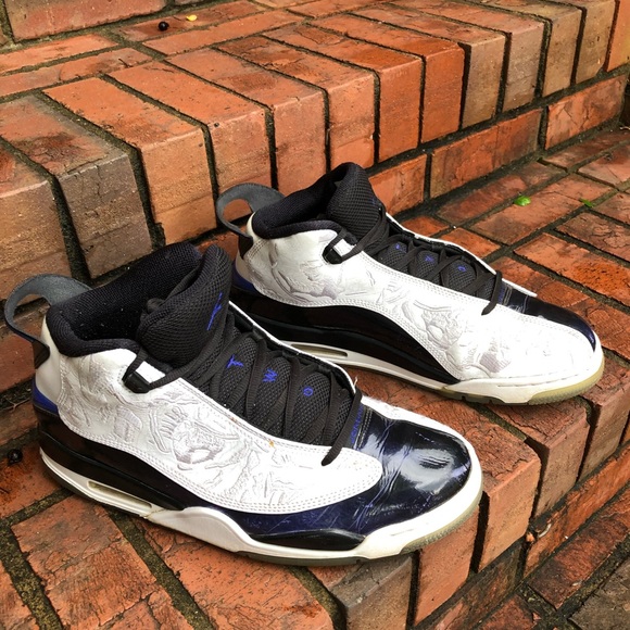 JORDAN Dub Zero Concord Mens size 11.5 Leather Sneakers - Picture 5 of 11